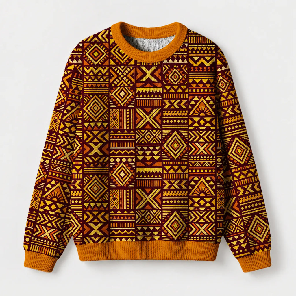 "Mudcloth" Sweatshirt — front view