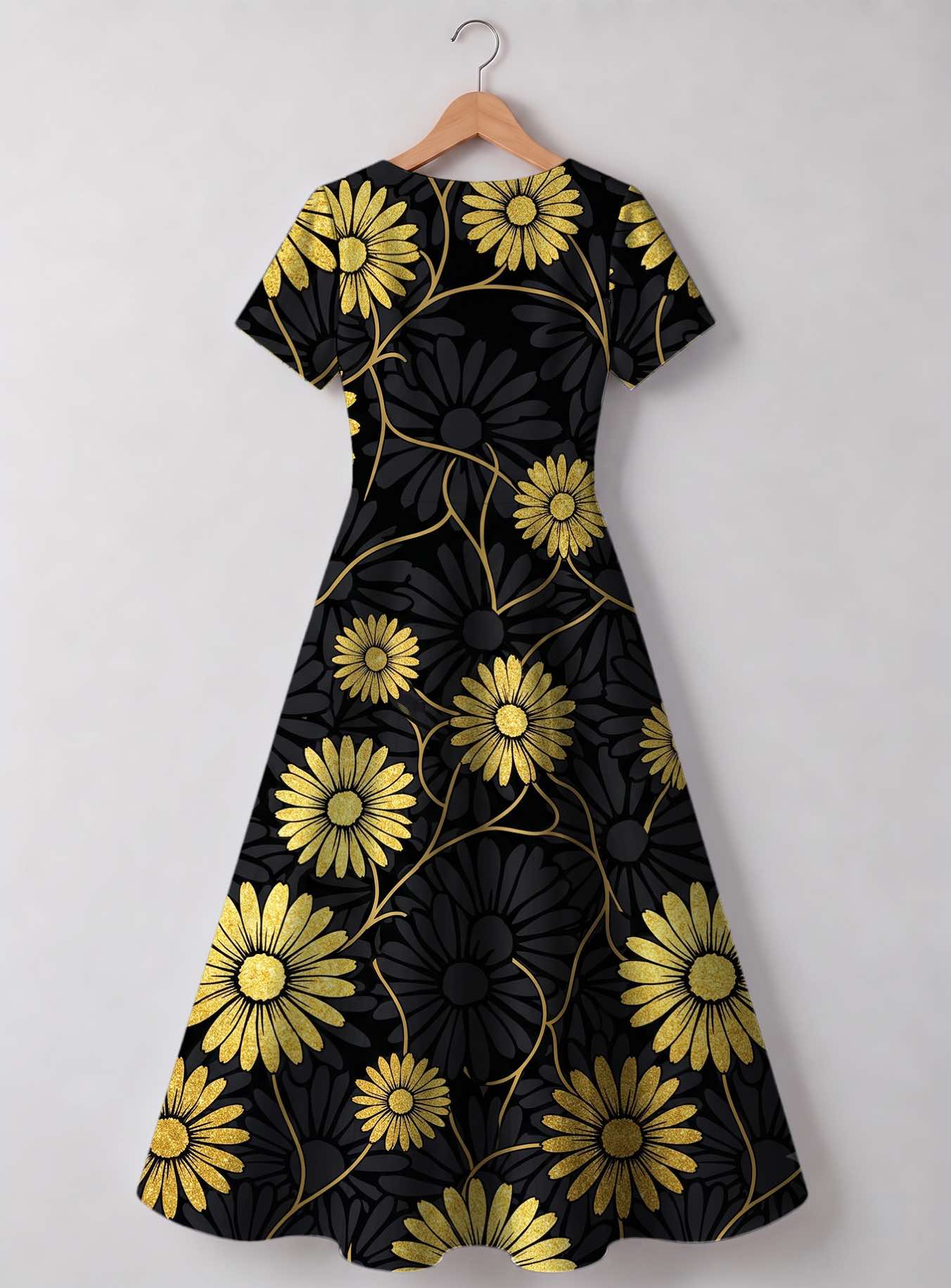 "Mulika" Sweetheart Midi Dress