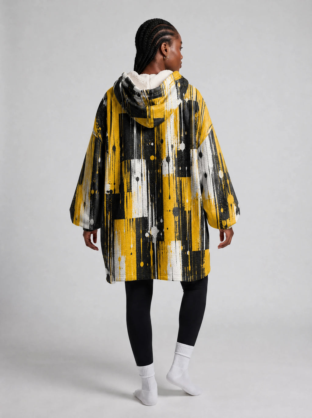 "Mvua" Blanket Hoodie — side