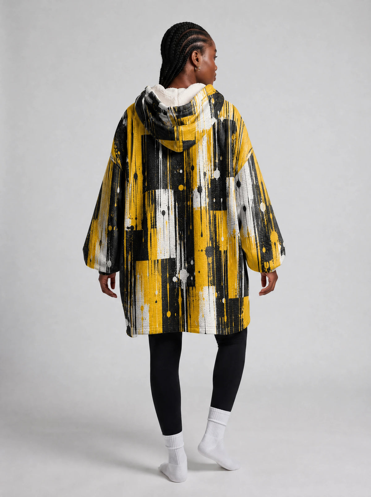 "Mvua" Blanket Hoodie — side