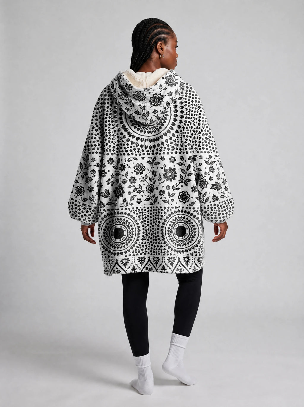 "Mwanga" Blanket Hoodie — side