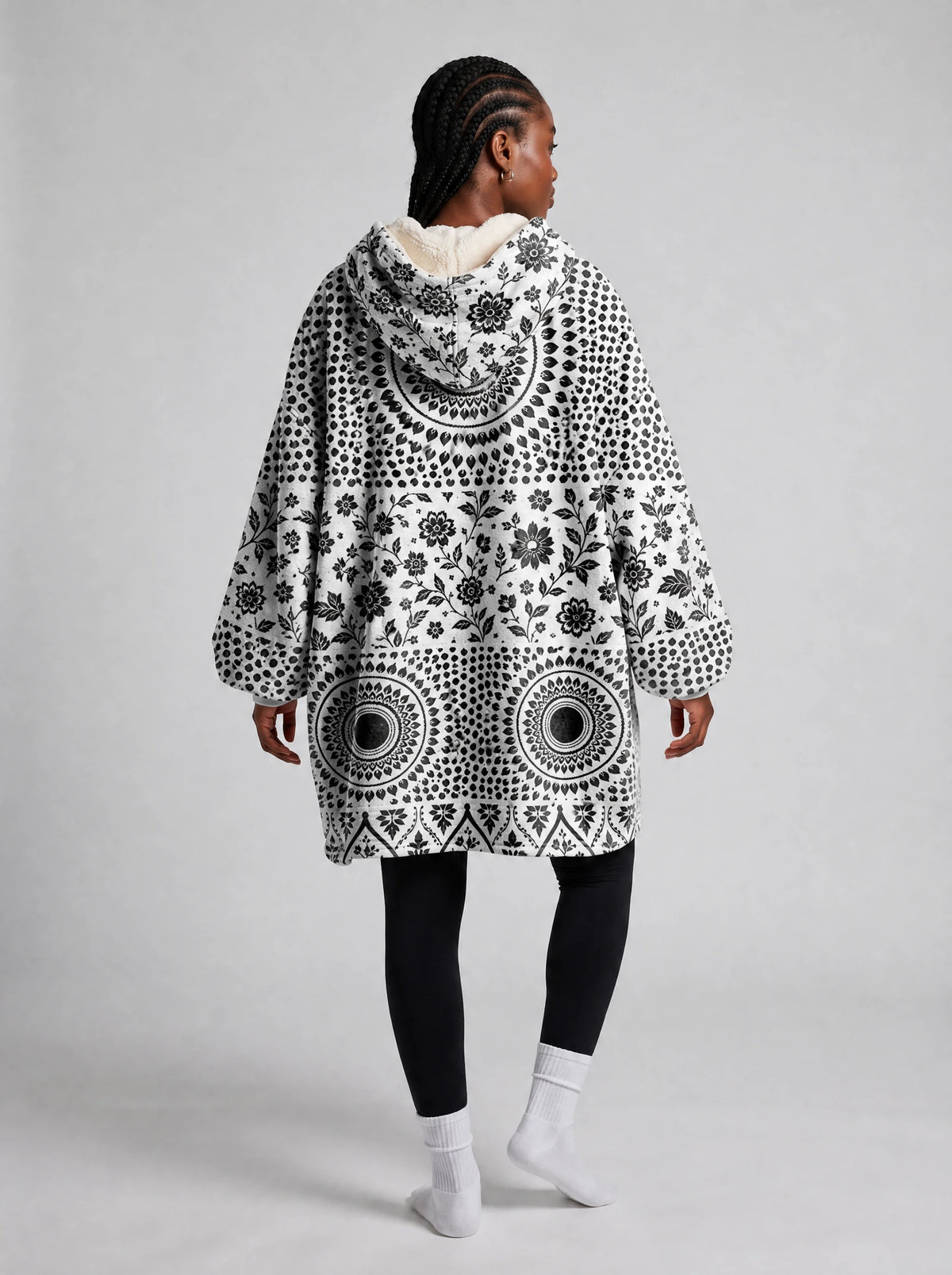 "Mwanga" Blanket Hoodie — side