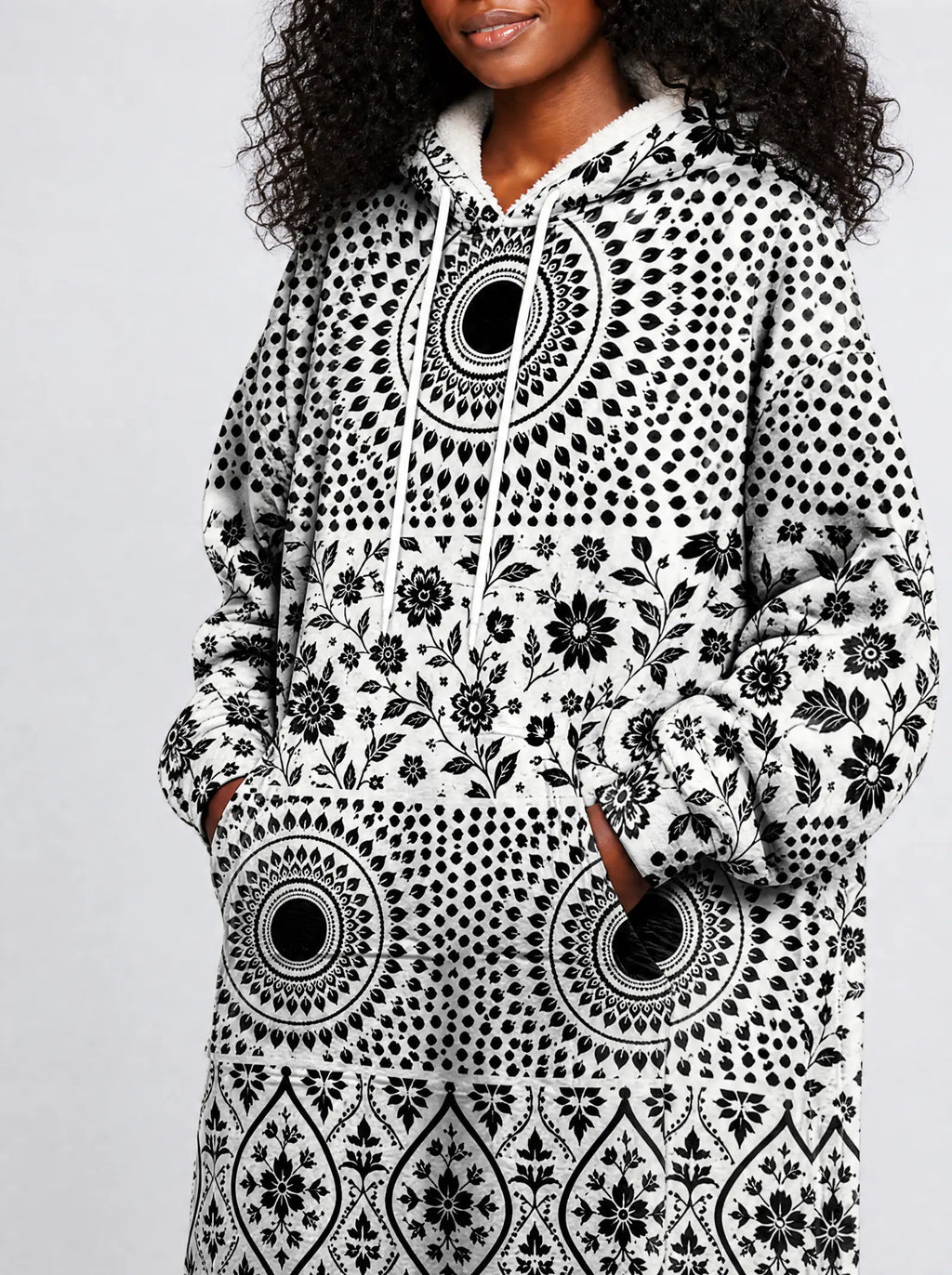 "Mwanga" Blanket Hoodie — full body