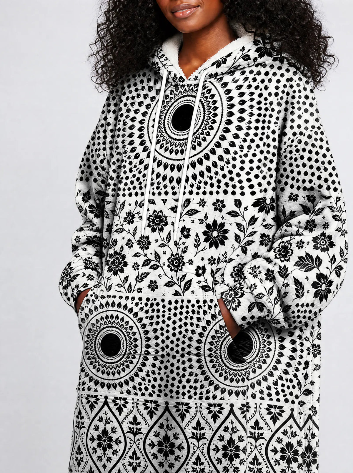 "Mwanga" Blanket Hoodie — full body