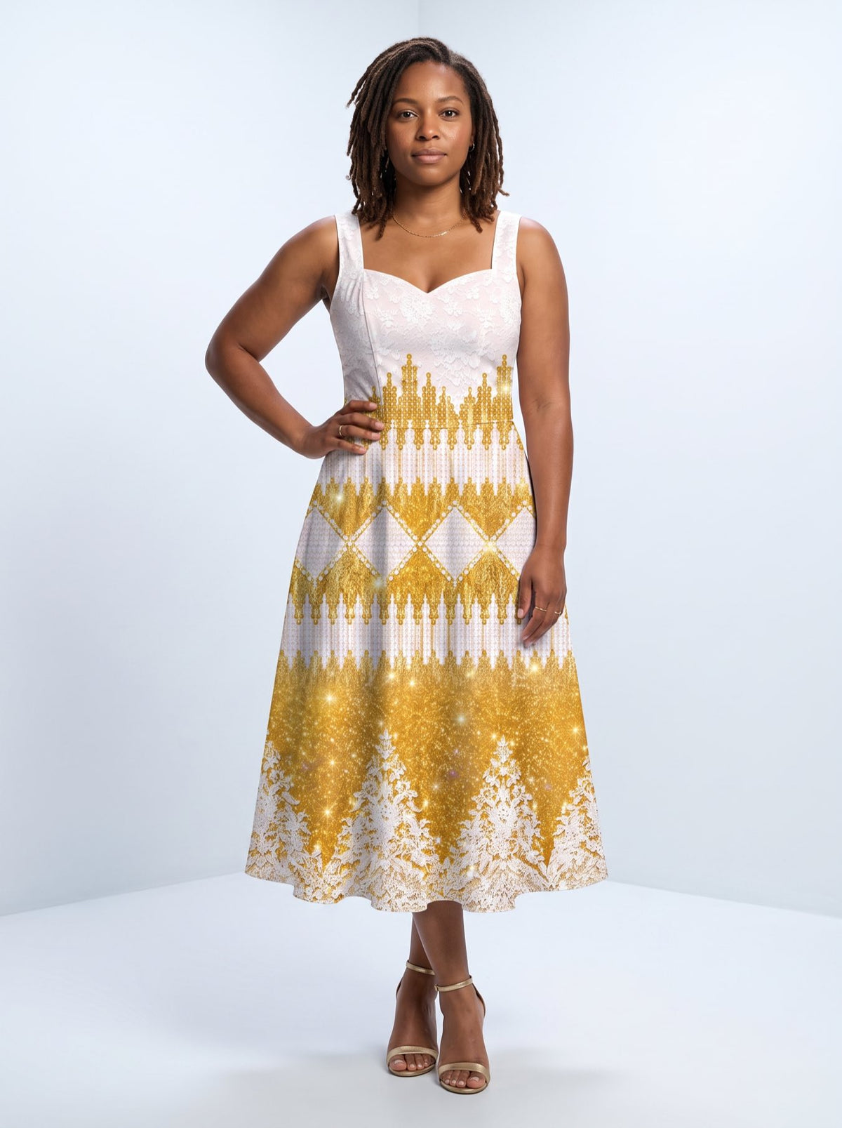 "Mwangaza" Corset Dress Promo