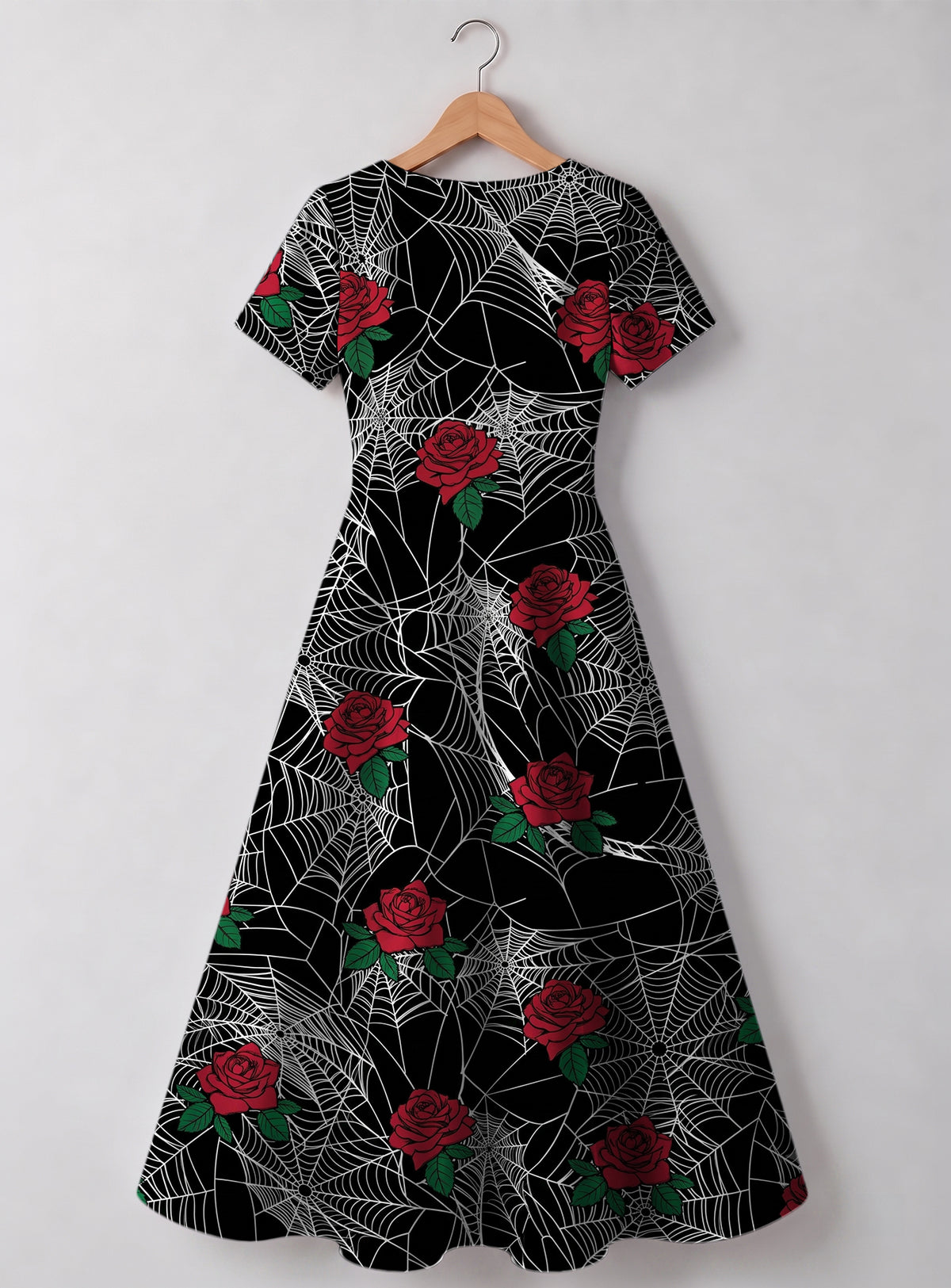 "Mwiba" Halloween Sweetheart Midi Dress
