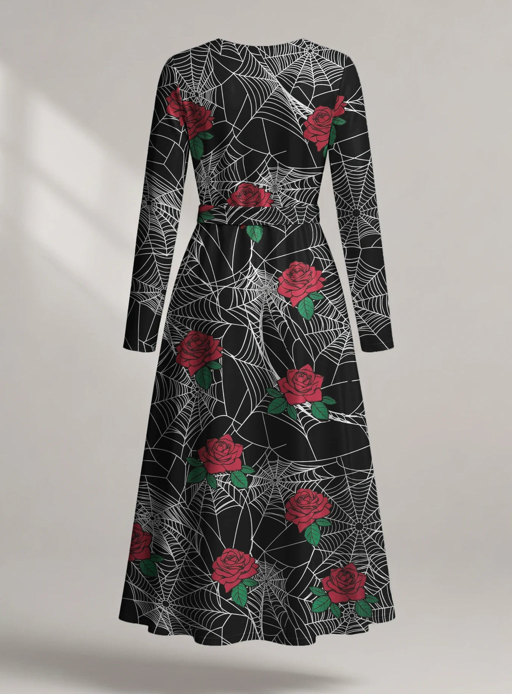 "Mwiba" Halloween Long Sleeve Midaxi Dress