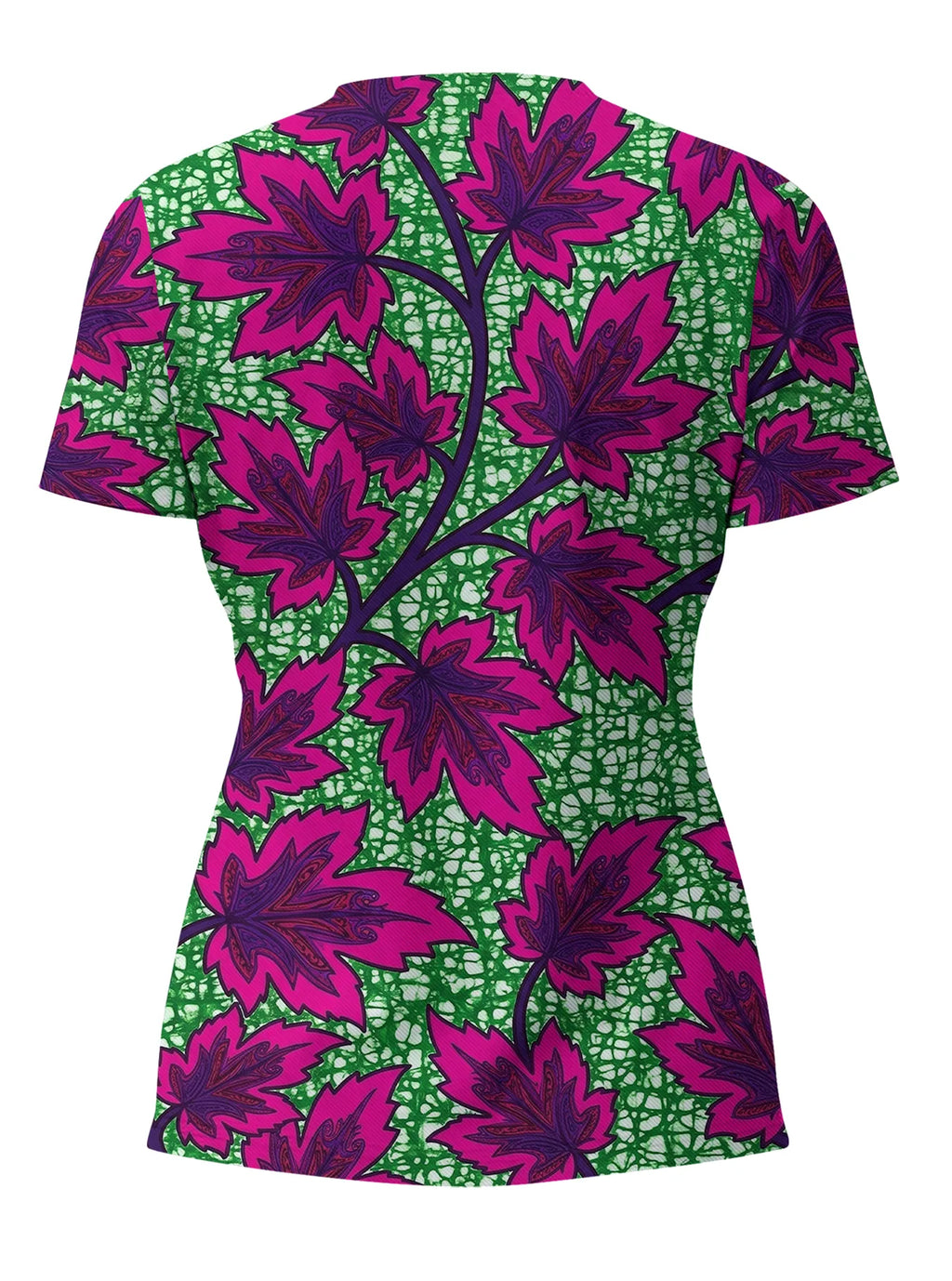 "Mzabibu" V-Neck T-Shirt