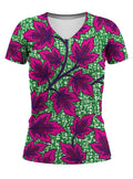 "Mzabibu" V-Neck T-Shirt