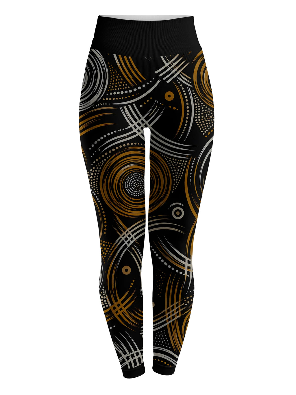 "Mzunguko" Leggings — flat