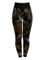 "Mzunguko" Leggings — flat