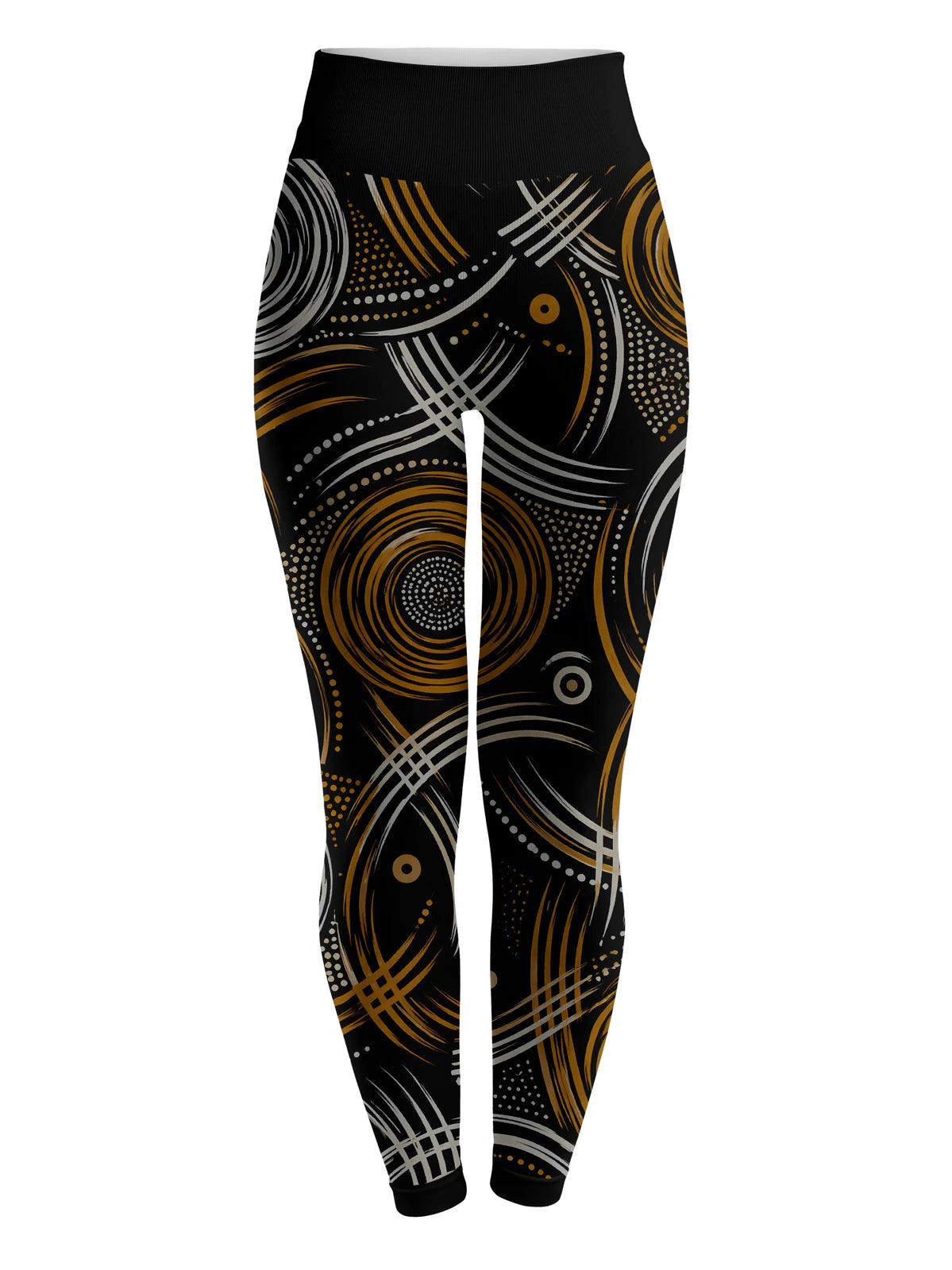 "Mzunguko" Leggings — flat