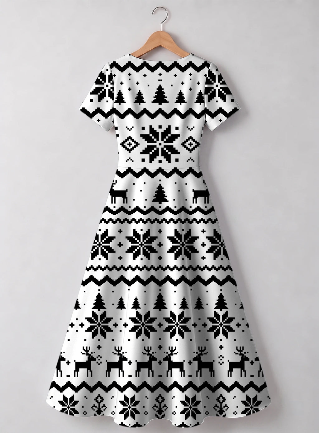 "Nakshi" Sweetheart Midi Dress