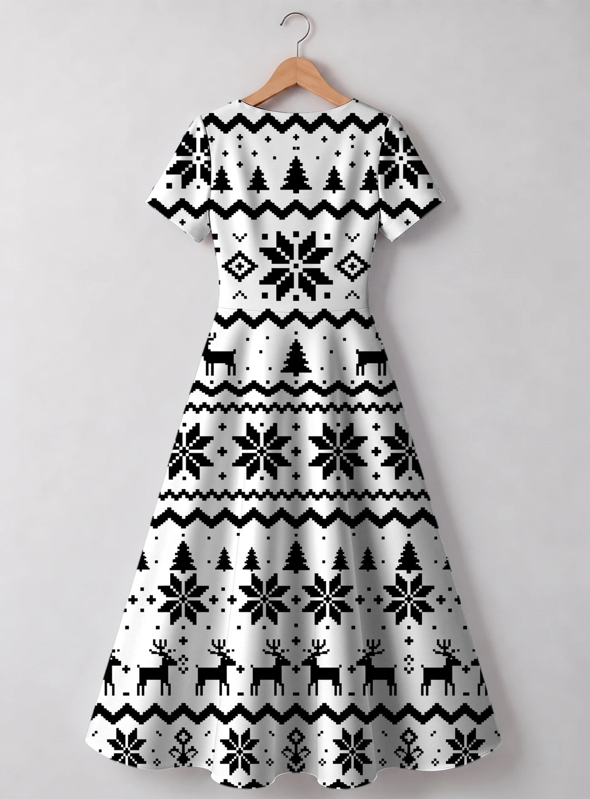 "Nakshi" Sweetheart Midi Dress