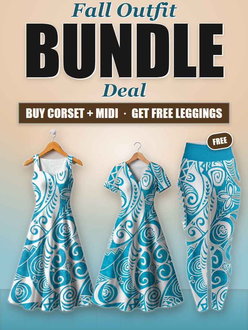 "Nalu" 2 Dresses + Free Leggings