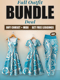"Nalu" 2 Dresses + Free Leggings