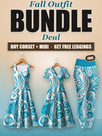 "Nalu" 2 Dresses + Free Leggings