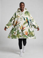 "Ndege" Blanket Hoodie — front