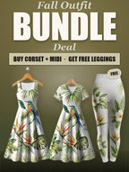 "Ndege" 2 Dresses + Free Leggings