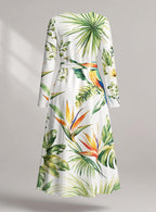 "Ndege" Viscose Midi Dress Promo