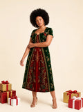 "Nderemo" Sweetheart Midi Dress