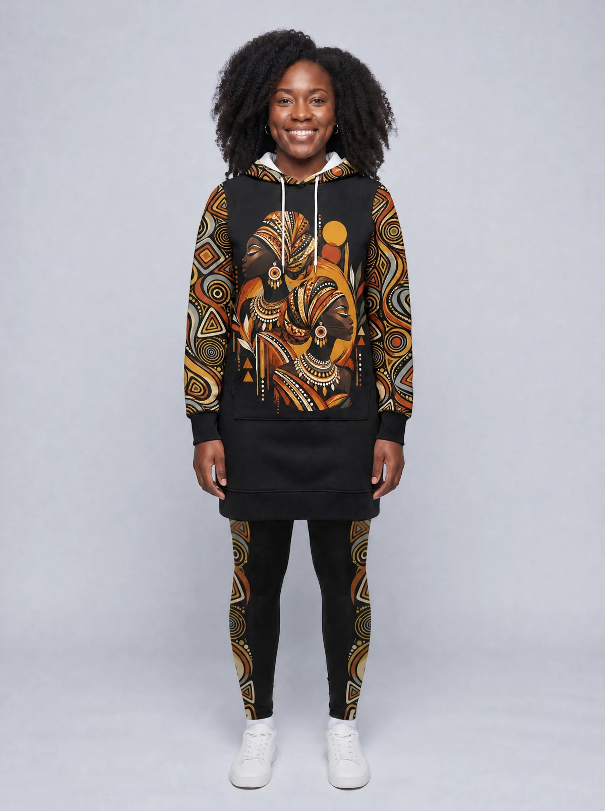 "Ndugu" Hoodie Dress & Leggings Deal