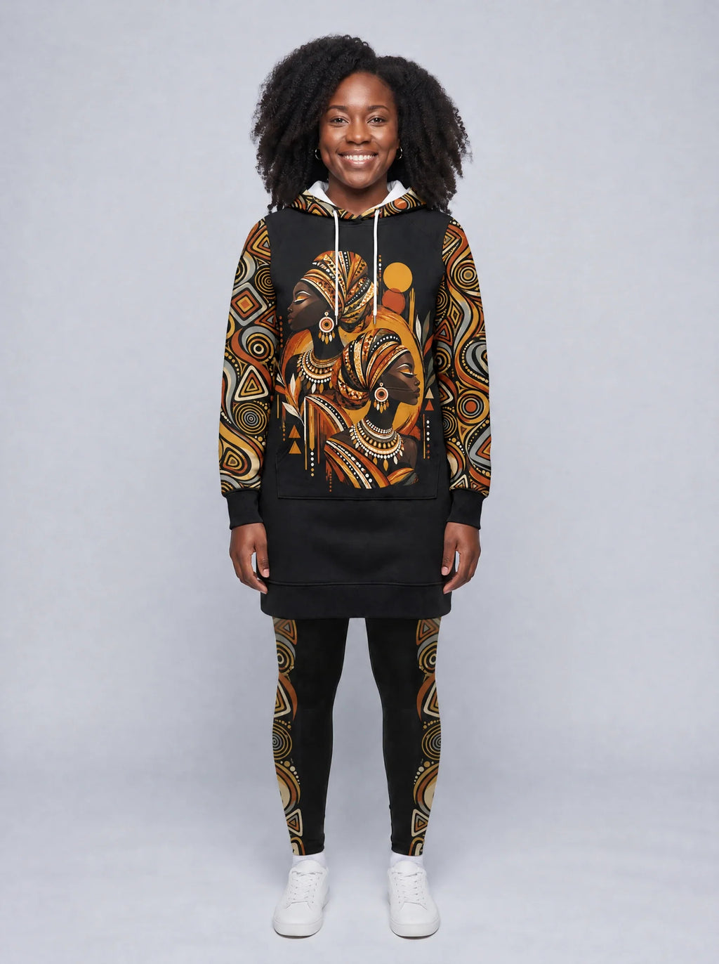"Ndugu" Hoodie Dress & Leggings Deal