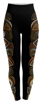 "Ndugu" Leggings — flat