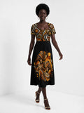 "Ndugu" Sweetheart Midi Dress Promo
