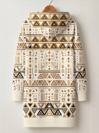 "Ngano" Hoodie Dress — back flat