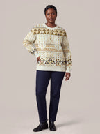 "Ngano" Sweatshirt — front view on model
