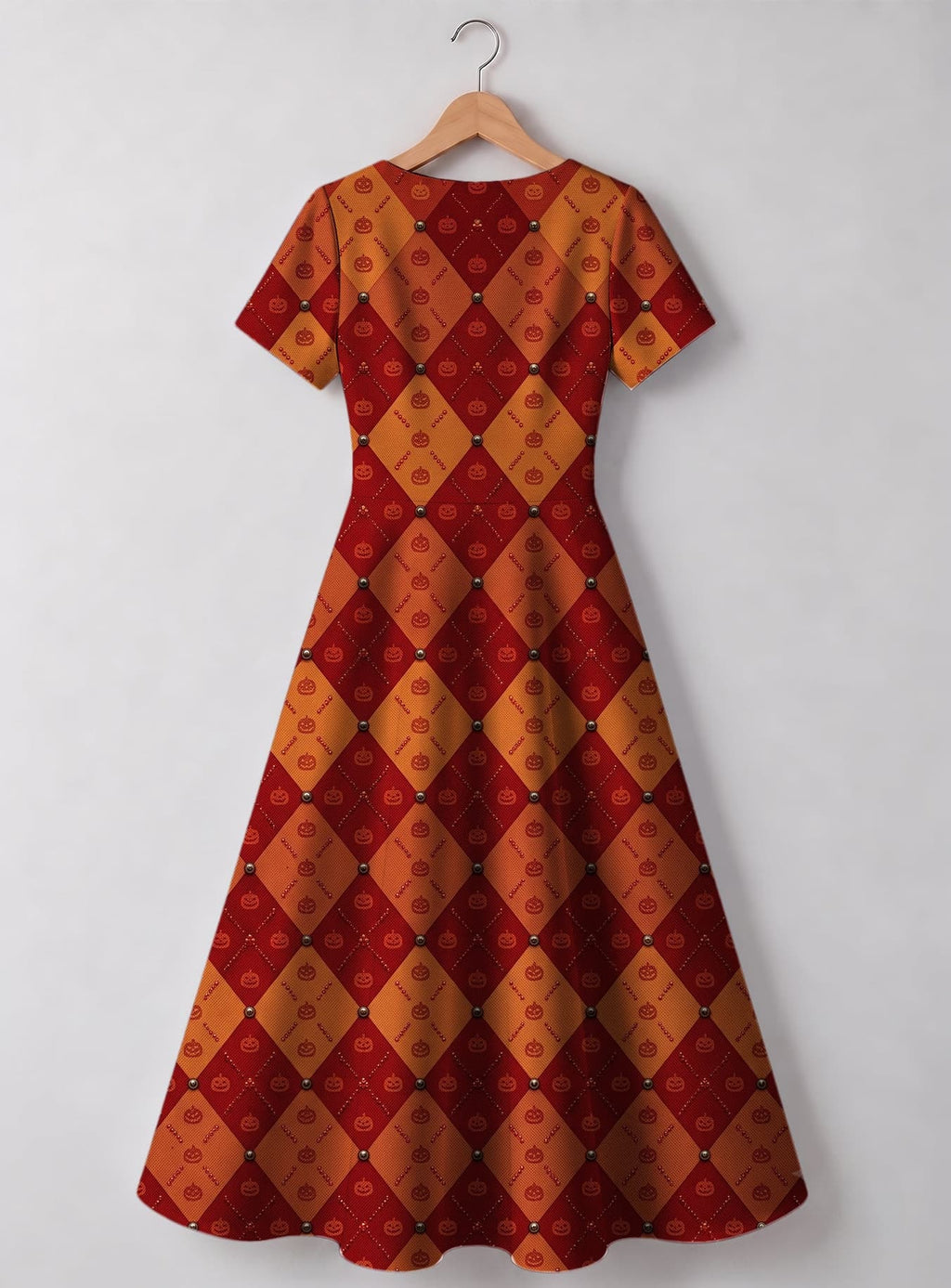 "Ngoma" Halloween Sweetheart Midi Dress Promo