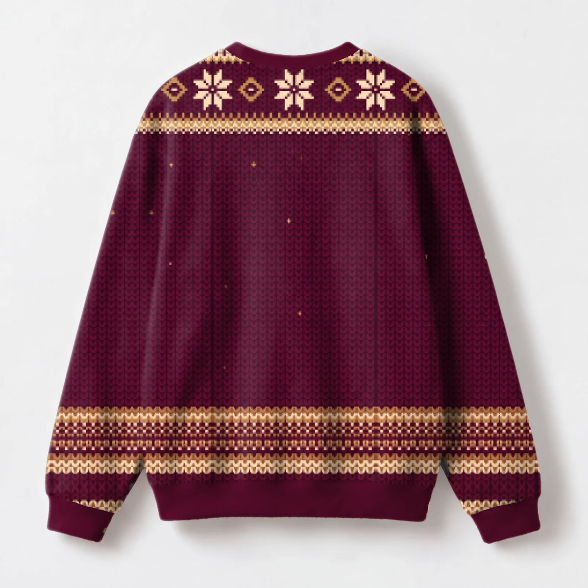 "Niceish" Christmas Sweatshirt — back view