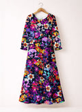 "Njozi" Long Sleeve Maxi Dress Promo