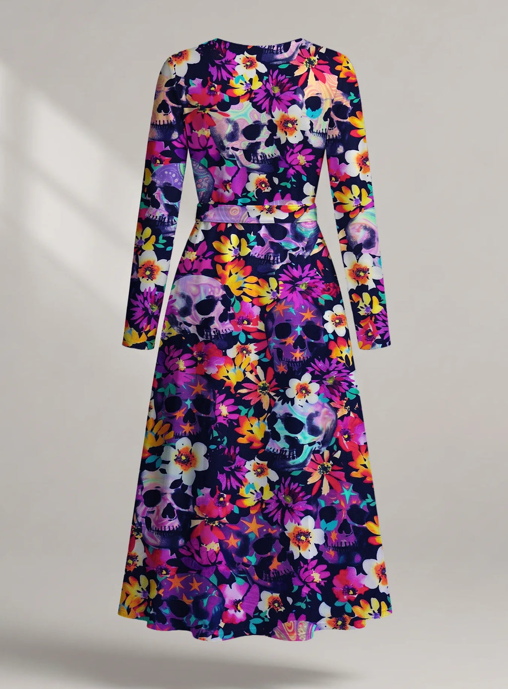 "Njozi" Long Sleeve Midaxi Dress