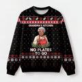 "No Plates" Christmas Sweatshirt