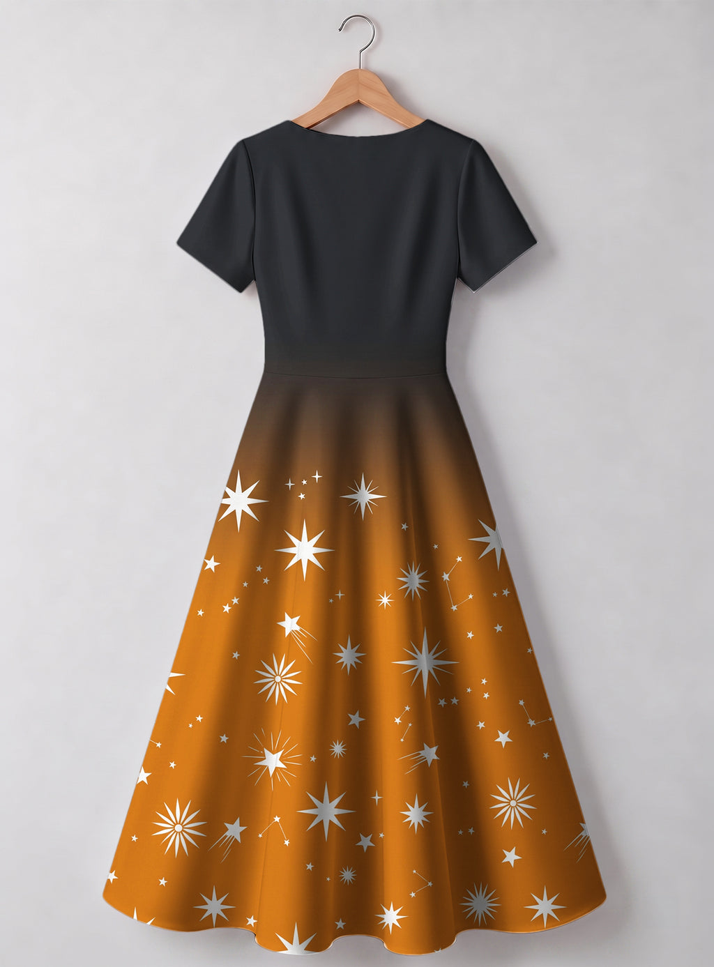 "Nuru" Halloween Sweetheart Midi Dress