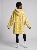 "Oshun Dhahabu" Blanket Hoodie — side