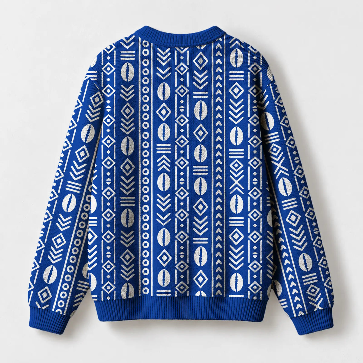 "Oshun Royal Blue" Sweatshirt — back view