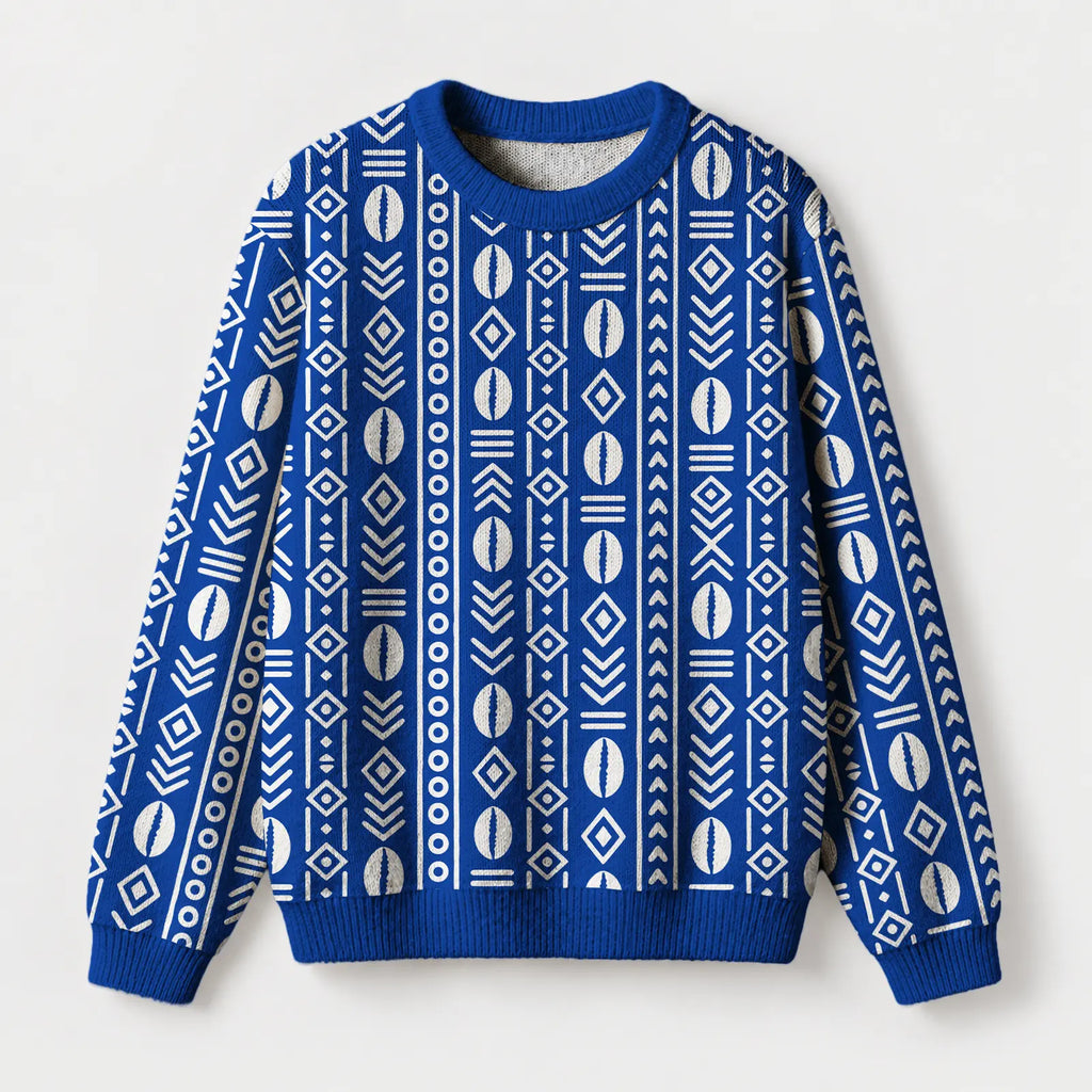 "Oshun Royal Blue" Sweatshirt — front view