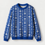 "Oshun Royal Blue" Sweatshirt — front view
