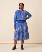 The Oshun Royal Blue Set — tucked front