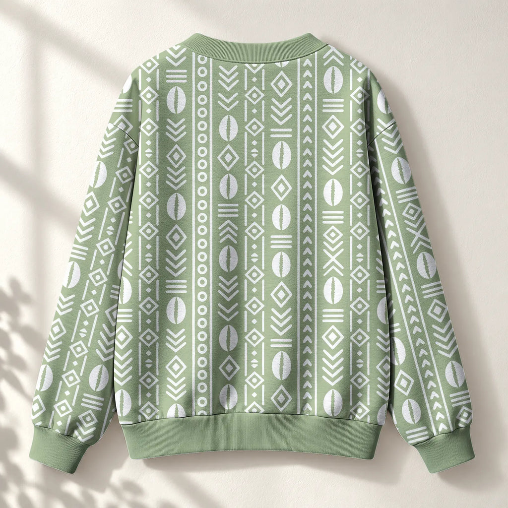 "Oshun Verde" Cardigan — back view