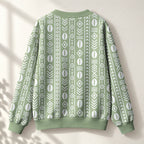 "Oshun Verde" Cardigan — back view