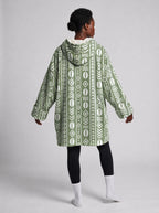"Oshun Verde" Blanket Hoodie — side
