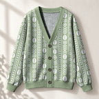 "Oshun Verde" Cardigan — front view