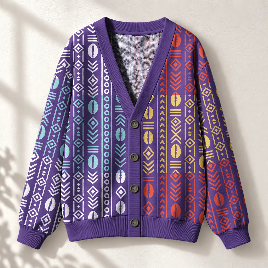 "Oshun Zamani" Cardigan — front view