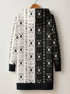 "Pacha" Hoodie Dress — back flat