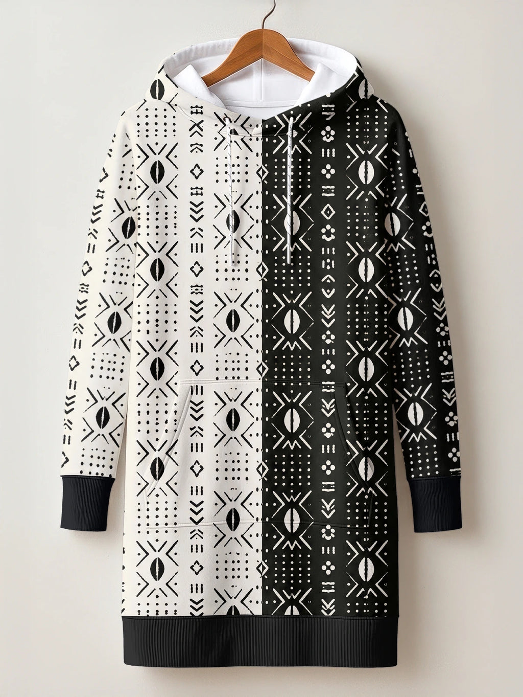 "Pacha" Hoodie Dress — front flat