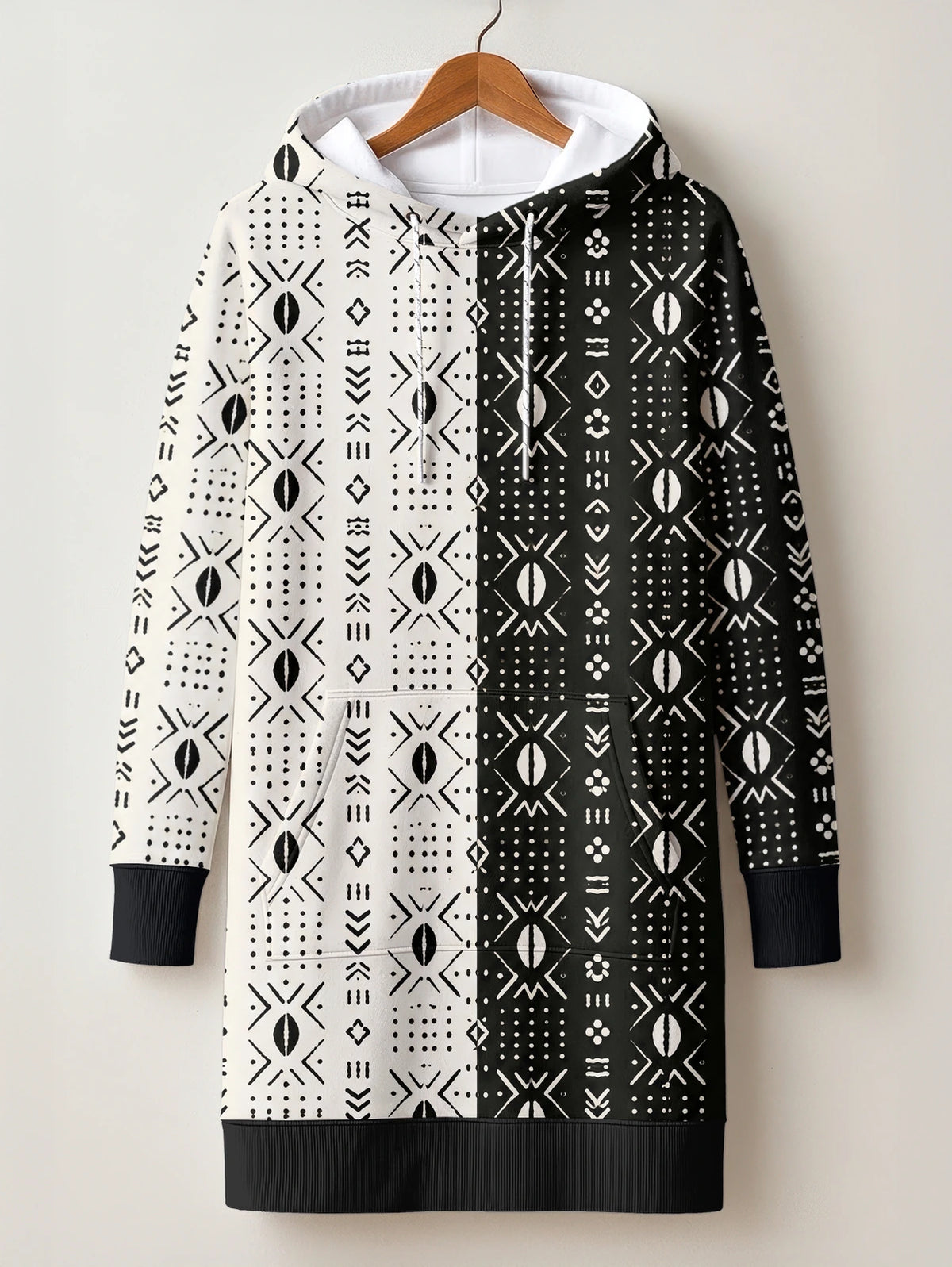 "Pacha" Hoodie Dress — front flat